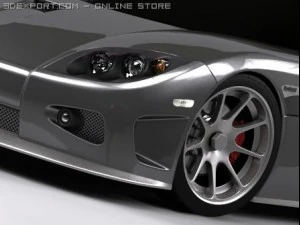 koenigsegg ccx 3D Model