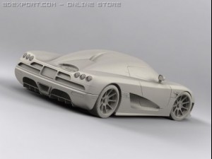 koenigsegg ccx Modelo 3D