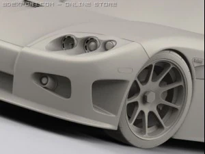 koenigsegg ccx 3D Model