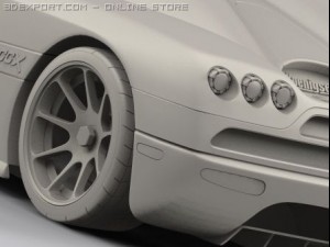 koenigsegg ccx Modelo 3D