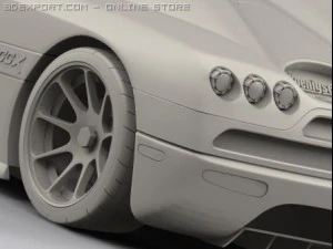 koenigsegg ccx 3D Model