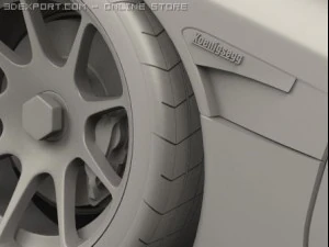 koenigsegg ccx 3D Model