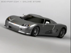 koenigsegg cc8s Modello 3D