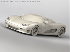 koenigsegg cc8s 3D-Modell