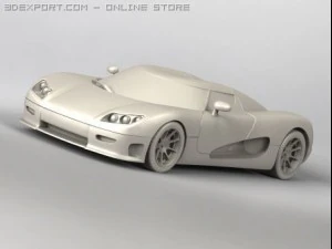 koenigsegg cc8s Modello 3D
