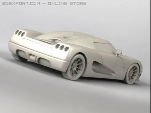 koenigsegg cc8s Modello 3D