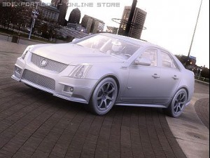 cadillac ctsv Model 3D