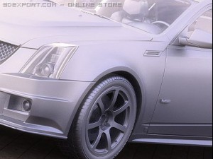 cadillac ctsv Model 3D