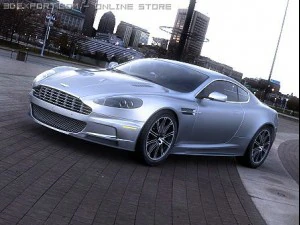 aston martin dbs 3D Model