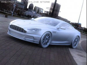 aston martin dbs 3D Model