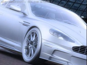 aston martin dbs 3D Model
