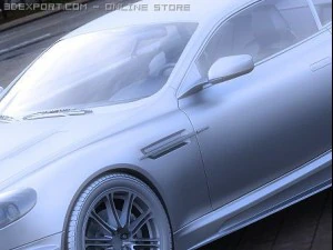 aston martin dbs 3D Model
