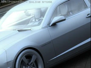 chevrolet camaro ss 2010 3D Model