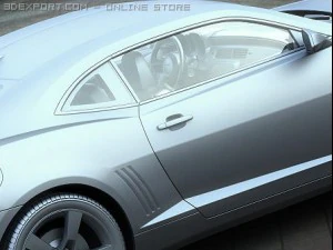 chevrolet camaro ss 2010 3D Model