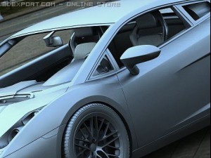 lamborghini gallardo 3D मॉडल