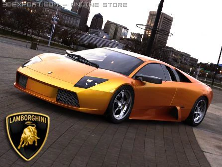 lamborghini murcielago 3D Model .c4d .max .obj .3ds .fbx .stl .blend
