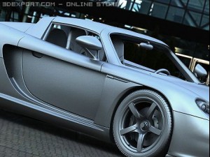 porsche carrera gt 3D Model