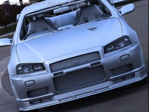 nissan skyline gtr vspec ii 3D Model