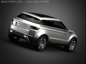 land rover lrx 3D Модель