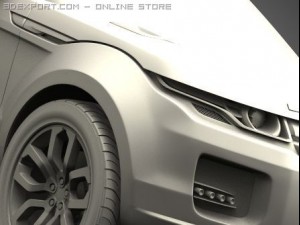 land rover lrx 3D Модель