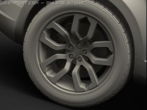land rover lrx 3D Модель