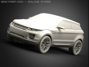 land rover lrx 3D Модель