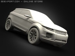 land rover lrx 3D Модель