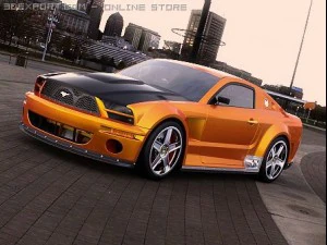 ford mustang gtr Model 3D