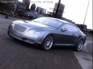 bentley continental gt Model 3D