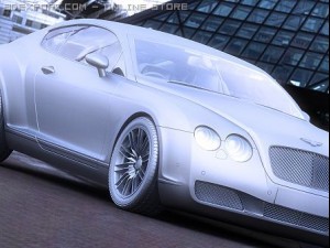 bentley continental gt Model 3D