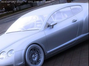 Bentley Continental GT Modello 3D