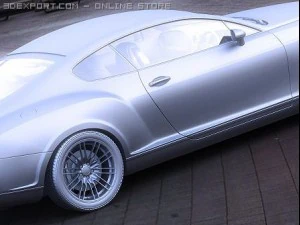 Bentley Continental GT Modello 3D