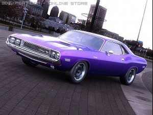 dodge challenger 1970 Model 3D