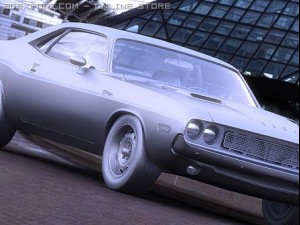 dodge challenger 1970 Model 3D