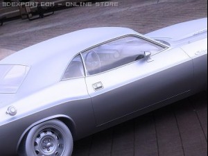 dodge challenger 1970 Model 3D