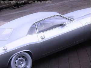 dodge challenger 1970 3D Model