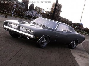 dodge charger rt 1969 Model 3D