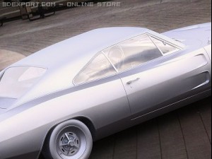 dodge charger rt 1969 3D Model