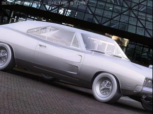 dodge charger rt 1969 3D Model