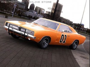 dodge charger rt 1969 gl Model 3D