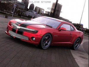 chevrolet camaro ss 2010 custom Model 3D