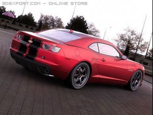 chevrolet camaro ss 2010 custom 3D Model