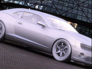 chevrolet camaro ss 2010 custom 3D Model