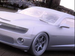 chevrolet camaro ss 2010 custom 3D Model