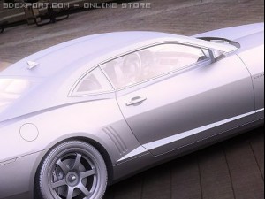 chevrolet camaro ss 2010 custom 3D Model
