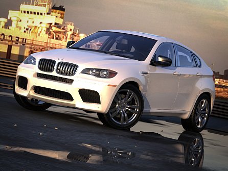bmw x6 3D Model .c4d .max .obj .3ds .fbx .stl .blend 