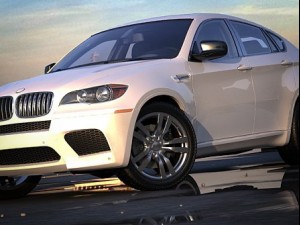 bmw x6 3D Model