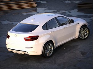 bmw x6 3D Model