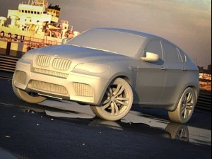 bmw x6 3D Model