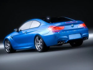 bmw m6 2013 3D Model